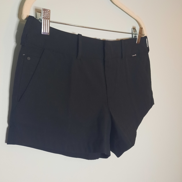 Hurley Pants - Hurley Women's Sz 7, Classic Black Micro Shorts, Casual, Summer, Skater, Beach